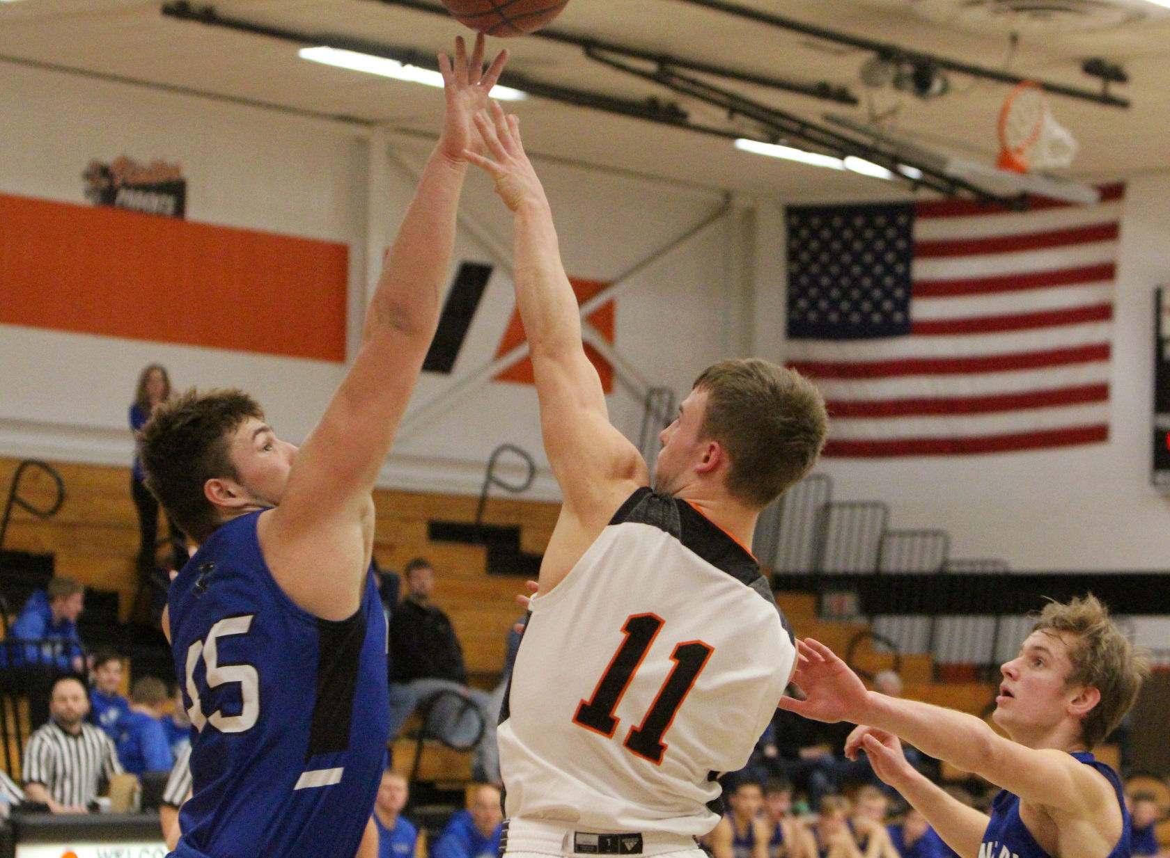 Saint Croix Central at Stanley-Boyd boys basketball 2-15-20